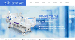 Desktop Screenshot of mina-medical.com